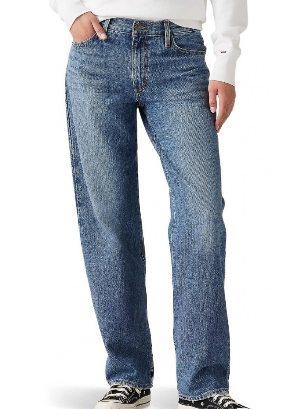 Levi’s 1994 Baggy Jeans Size 27 Light Wash High Rise Wide Leg Vintage Denim